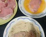 Foto del paso 2 de la receta: Libritos de lomo rellenos de jamón dulce y queso