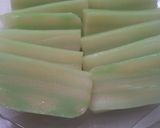 Foto langkah ke 5 dari resep Lapis Susu Pandan.
