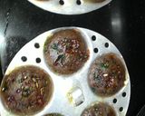 A picture of step 4 of Choco idli cake.