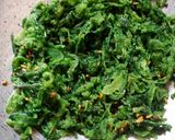 A picture of step 2 of Bitter gourd peel bhaji.