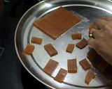 A picture of step 7 of Aamnarikel sondesh.