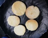 A picture of step 3 of Condensed milk bikis.