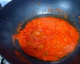 Foto langkah ke 2 dari resep Sambal Nasi Uduk merah (manis).