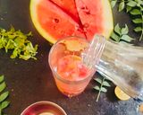 A picture of step 3 of WATERMELON 🍉 LEMON Mojito.