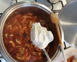 Gombapaprikás juhtúrós puliszkával recept fázis 4 fotója