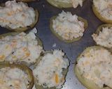 A picture of step 3 of Loaded Twice Baked Potatoes.