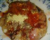 Chicken manchurian with garlic rice recipe step 1 photo