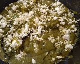 A picture of step 10 of Creamy Palak paneer.