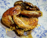 Foto del paso 5 de la receta: Pollo con setas a la naranja