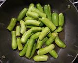 A picture of step 1 of Ivy-gourd curry.