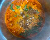 A picture of step 3 of Namkeen chawal.