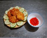 Hình bước làm 7 của món Chả gà bắp ngọt