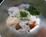 A picture of step 1 of Multigrain Dudhi Thepla.