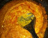 A picture of step 7 of Mushroom cream masala.