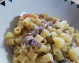 Foto del passaggio 3 della ricetta Pasta con patate e salsiccia 🥔🍖🍅