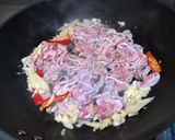 （台灣國產帶皮羊肉）沙茶羊肉炒空心菜（購自悠活農村）的食譜步驟2照片