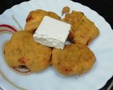 A picture of step 5 of Cottage Cheese Fritters.