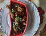 A picture of step 9 of Butter Chicken masala.