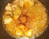 A picture of step 7 of Murgh choly.