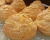 Foto langkah ke 14 dari resep Japanese Choux / Tiger Soes.
