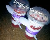 A picture of step 7 of Redvelvet triffle 1.