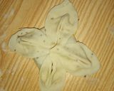 A picture of step 8 of Butterfly Aloo samoosa.