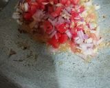 A picture of step 2 of Kaddu ka bharta (Pumpkin subji).