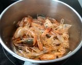 Foto del paso 2 de la receta Potaje de garbanzos con pulpo y langostinos 🦐 (versión diferente para Cuaresma)