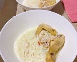 Hình bước làm 7 của món Bún măng gà