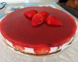 Foto del paso 5 de la receta: Tarta de fresa sin horno