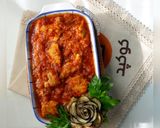 عکس مرحله 1 از دستور خورش پوره بادمجان با مرغ 🌸