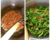 Foto langkah ke 2 dari resep Cah kangkung asam sunti.