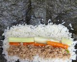 Foto langkah ke 5 dari resep Sushi Cake (3 Macam Sushi).