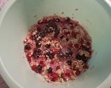 Erdei gyümölcsös sült zabkása recept fázis 3 fotója