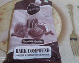 A picture of step 1 of Marswell dark compound chocolate made by me.