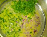 A picture of step 3 of Roasted peas flowers.