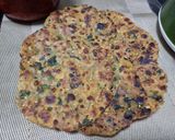A picture of step 5 of Methi na Dhebra.