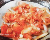 A picture of step 2 of Tomato chutney.