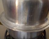 A picture of step 9 of Banana chocolate cake baked in a mawe tatu #myvalentinesrecipe#.