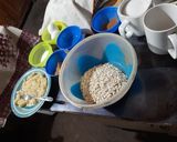 Foto del paso 1 de la receta: Galletas de avena manjar plátano