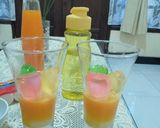 Foto langkah ke 2 dari resep Yakult Orange Delight.
