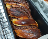 Foto del paso 7 de la receta: Trenza de crema de cacao de brioche hojaldrado