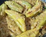 A picture of step 2 of Point gourd with curd.