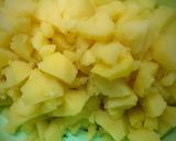 A picture of step 4 of Potato Kibbeh in a Tray.