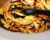 A picture of step 8 of Baingun ka salan.
