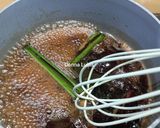Foto langkah ke 1 dari resep Puding Lumut Gula Merah Lapis Mentega.