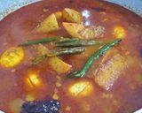 A picture of step 10 of Potato Egg Curry.