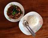 รูปขั้นตอนการทำที่ 6 ของ เอ็นไก่ผักพริกกะปิ
