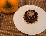 Foto del paso 3 de la receta: Flan de caqui persimón y chocolate, sólo dos ingredientes (sin azúcar, huevo ni leche)