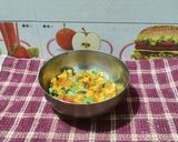 A picture of step 5 of Baingan bhartha.